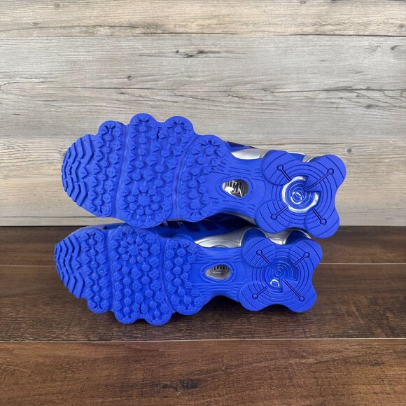 Nike Shox TL Mens Size 9.5 Hyper Royal Metallic Silver Black AV3595 400 - Picture 8 of 9